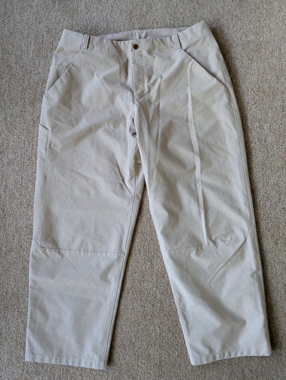 Lululemon Mens Utilitech Relaxed Fit Carpenter Pant Tan Khaki
